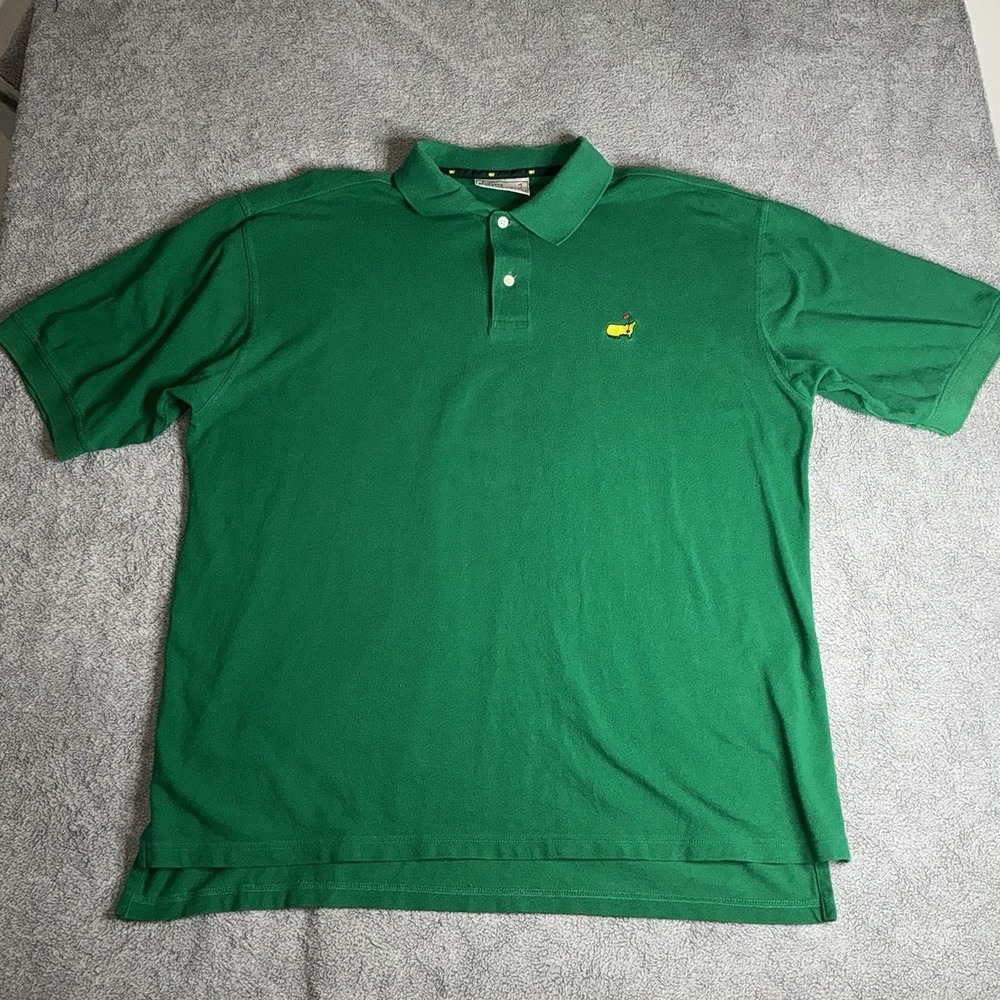 Augusta National Masters Golf‎ Shirt Men's XL Green Slazenger Short Sleeve Polo - Picture 2 of 8
